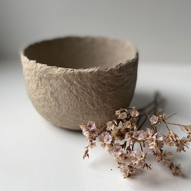 Bol en papier mâché Granit petit modèle