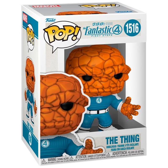 Funko - Marvel The Fantastic 4 The Thing 9 cm POP!