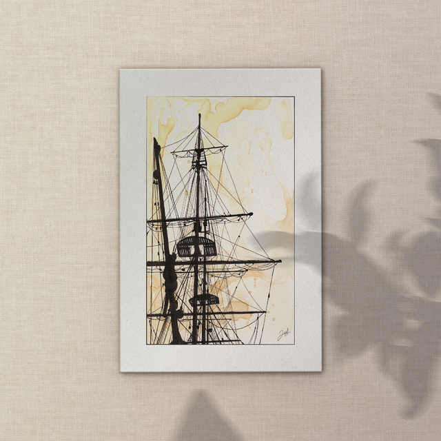 Carte postale - Café - Étoile du Roy