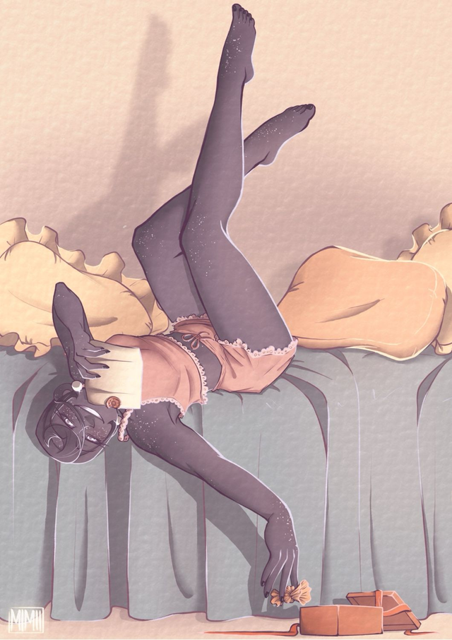 Sol &amp; Selene - COSMOS ZINE illu #2