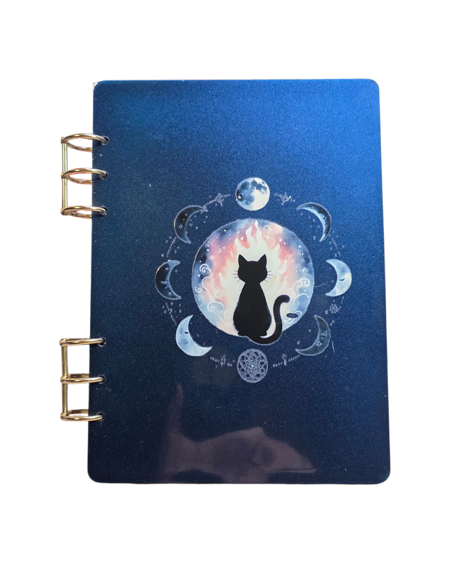 Carnet Chat Lunaire