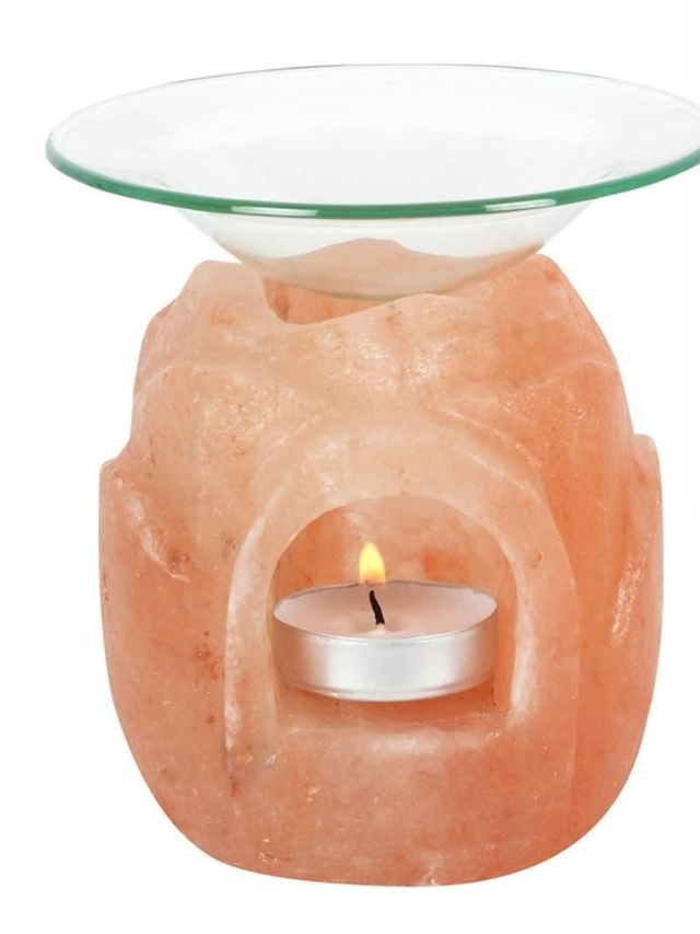 Lotus salt crystal burner 