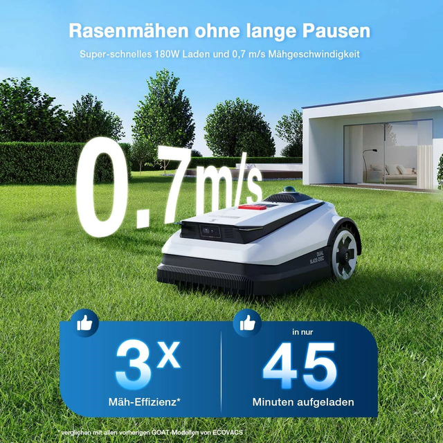 Ecovacs robot de tonte GOAT A3000 LiDAR