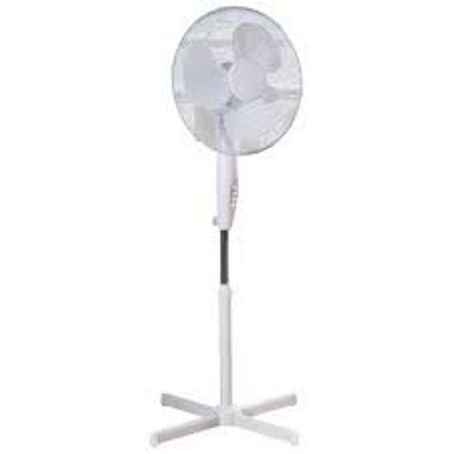 Daewoo Free standing oscillating 16” PEDESTAL FAN with 3 speed settings 