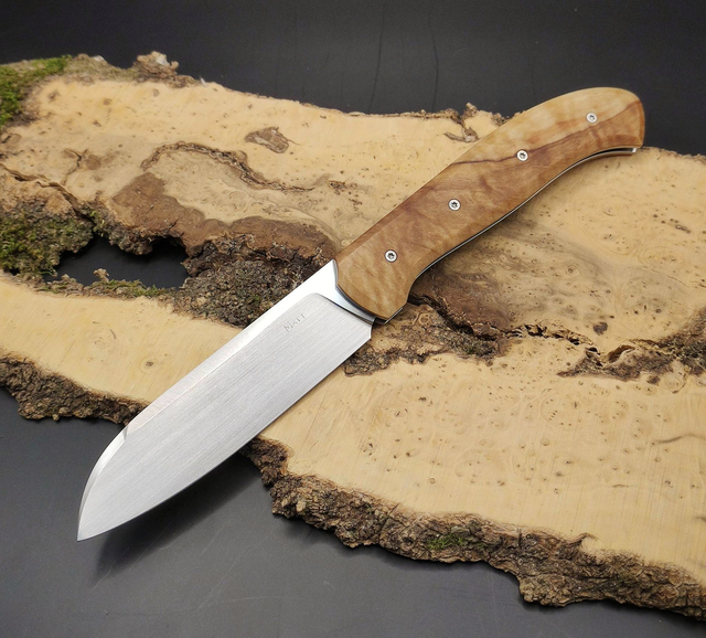 Couteau pliant à cran plat