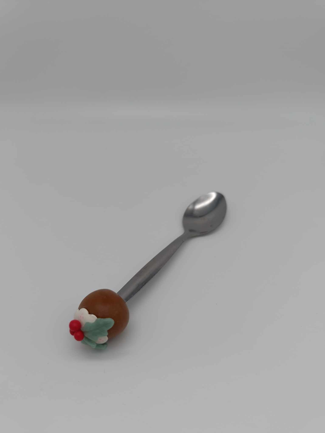 Cuillère à café Christmas pudding