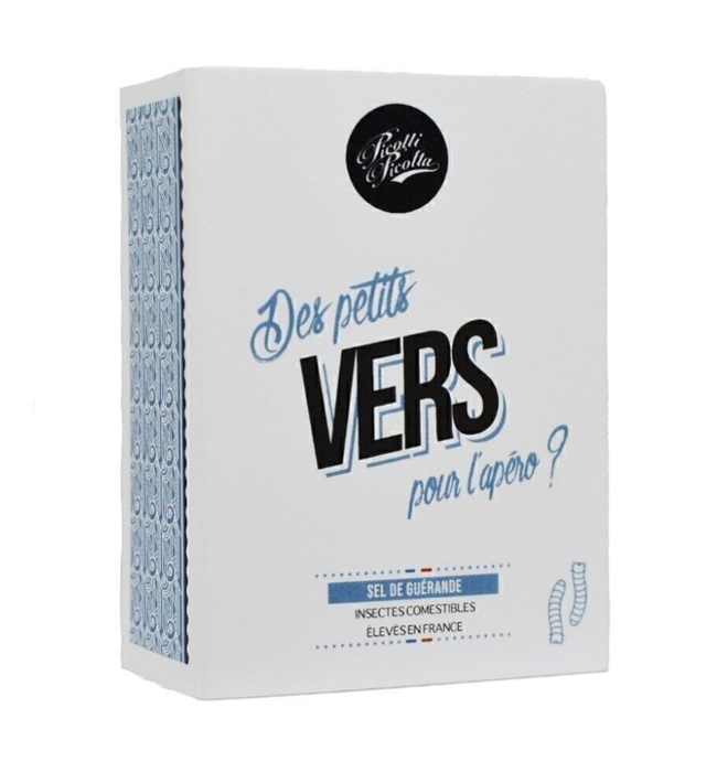 Insectes comestibles - Vers au Sel de Guérande 