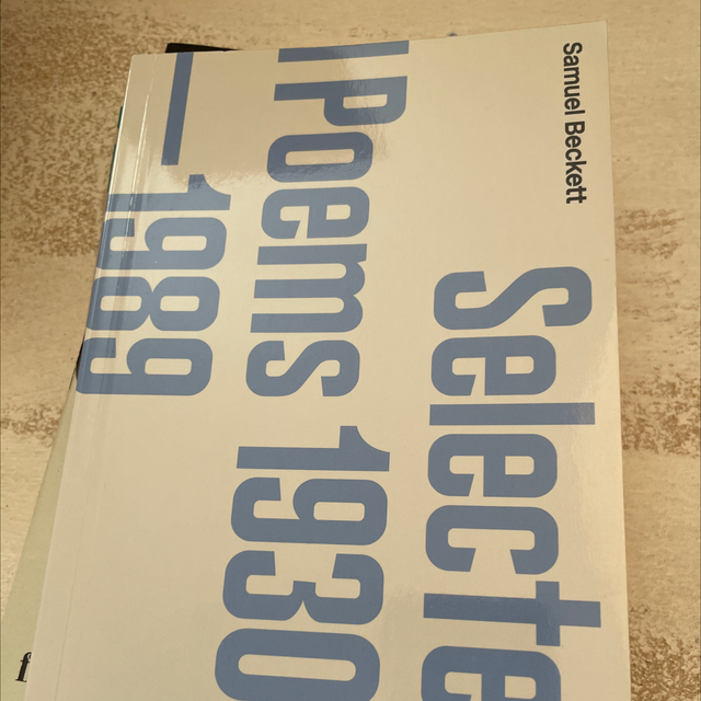 Selected Poems Samuel Beckett