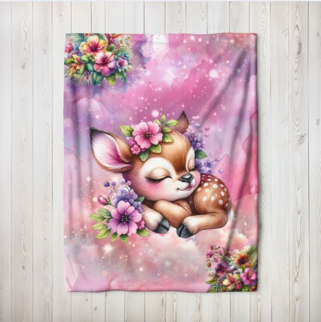 Couverture personnalisé Biche