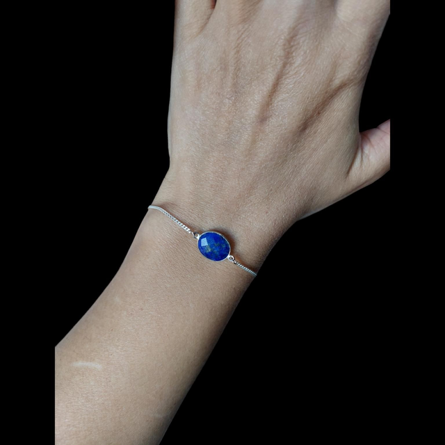 Bracelet pierre Lapis Lazuli 