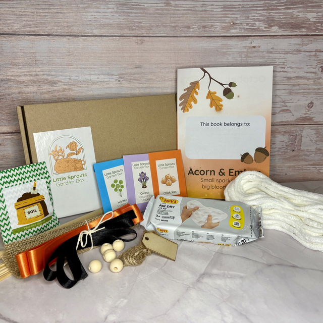 October Nature Box - Acorn and Ember