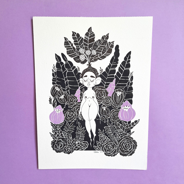 "Mandrágora" | Inktober 21