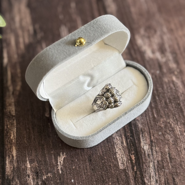 Bague PIÈCE RARE NAPOLÉON III pince à sucre