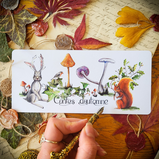 Carte &quot;Contes d&#039;automne&quot;
