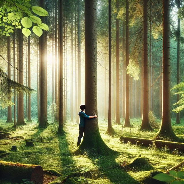 Moment de détente en forêt - (élimination du soufre)