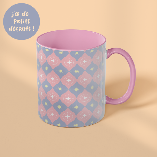 Mug à anse colorée HOWLING STAR (B-GRADE)