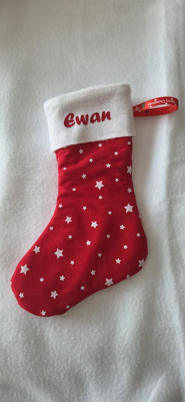 Chaussette de Noël, botte de Saint Nicolas