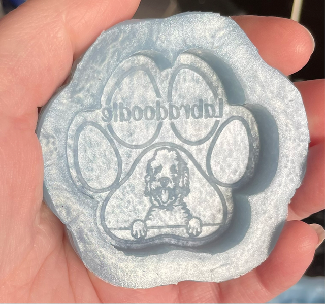 Handmade Labradoodle Silicone Mould 