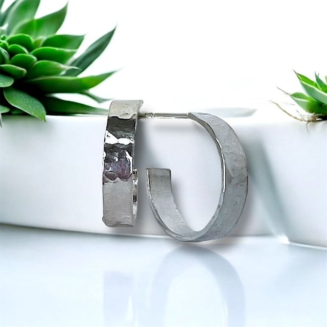 Hammered Hoops