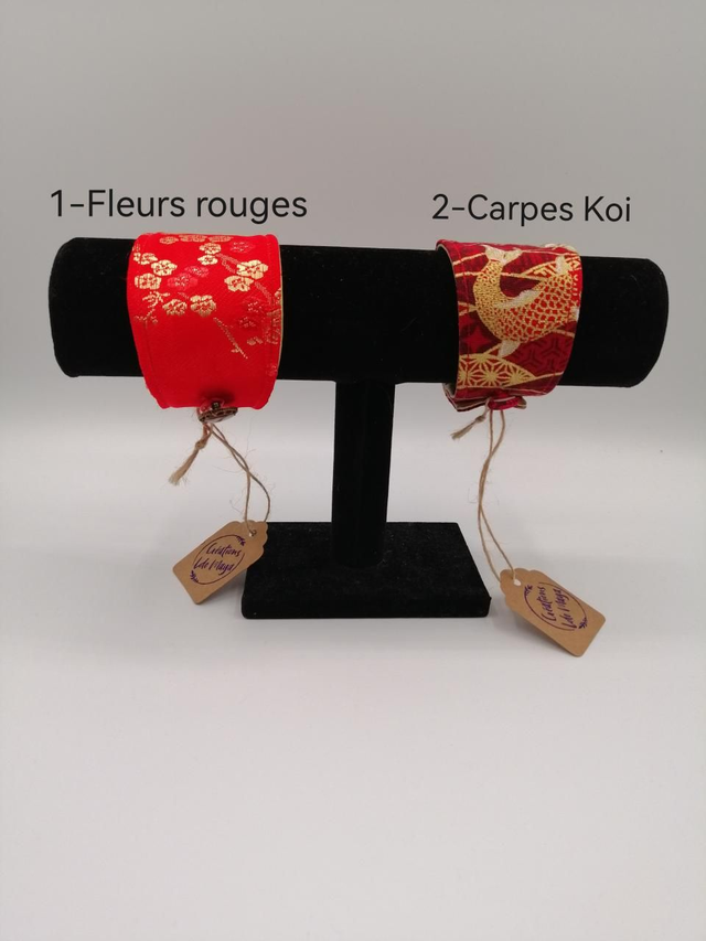 Bracelet Tissu Manchette 