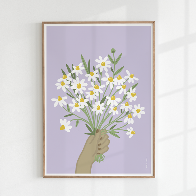 Les pâquerettes - Affiche