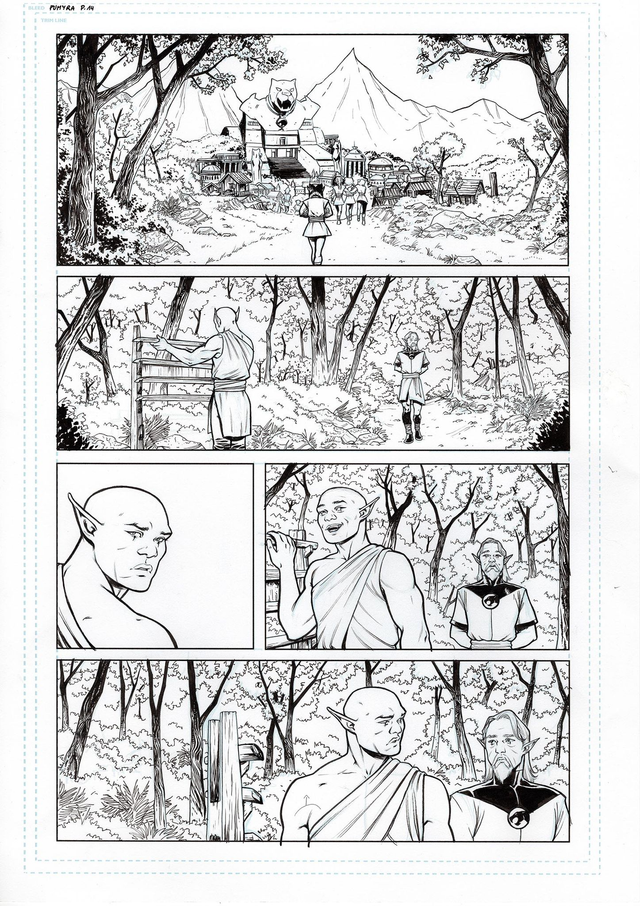 09/2025 - ThunderCats : Pumyra #1 Page 14 - ORIGINAL, A3 (11.7x16.5)