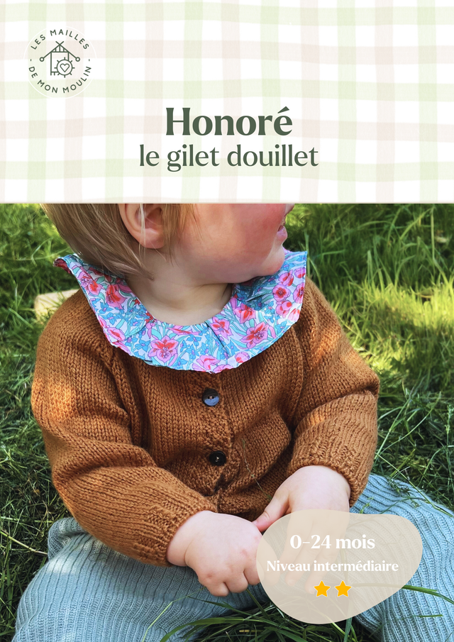 Modèle Honoré, le gilet douillet