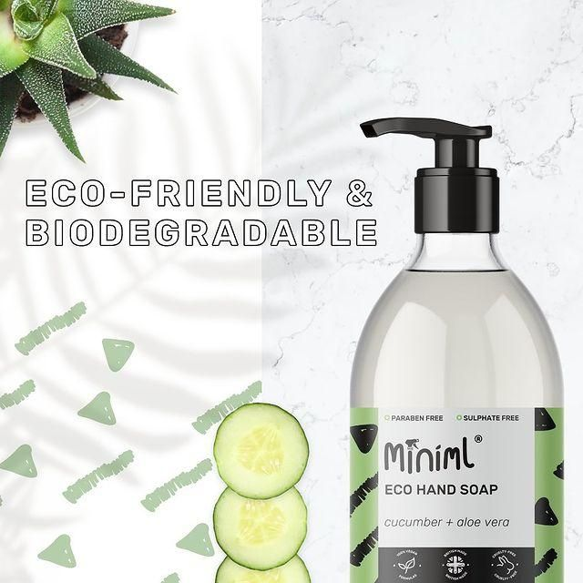 Pre-filled Bottle of Hand Soap (Cucumber &amp; Aloe Vera) 500ml