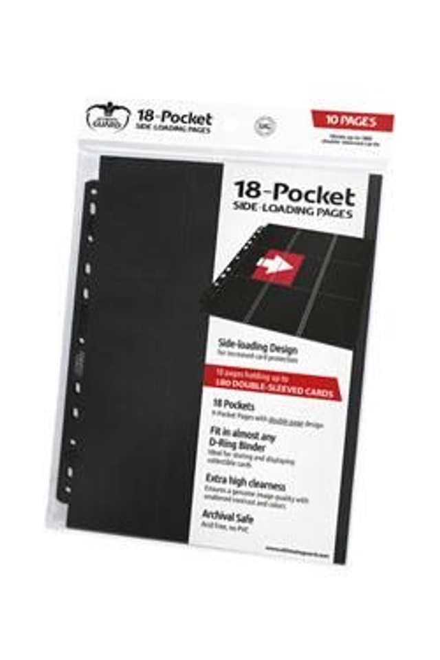 Pochette Ultimate guard 18-POCKET noir