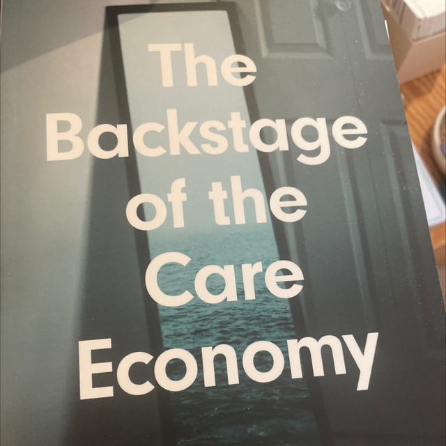 The Backstage Of The Care Economy Helma Lutz