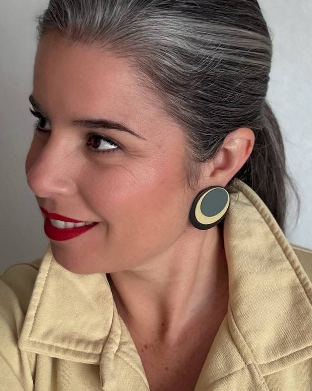 Eclipse ivory, salvia y negro