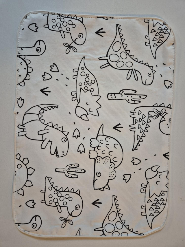 Set de table Dinosaures à colorier à l'infini... ou presque Noël