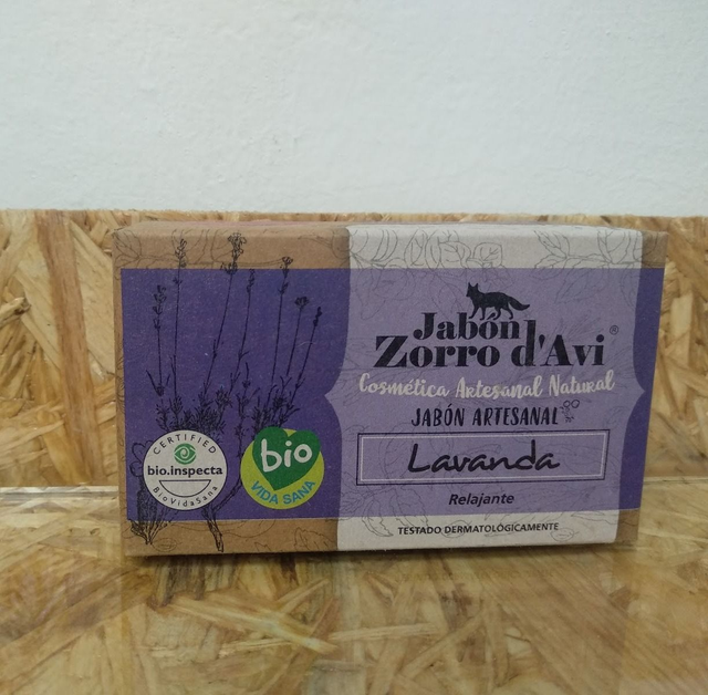 Jabón de lavanda 