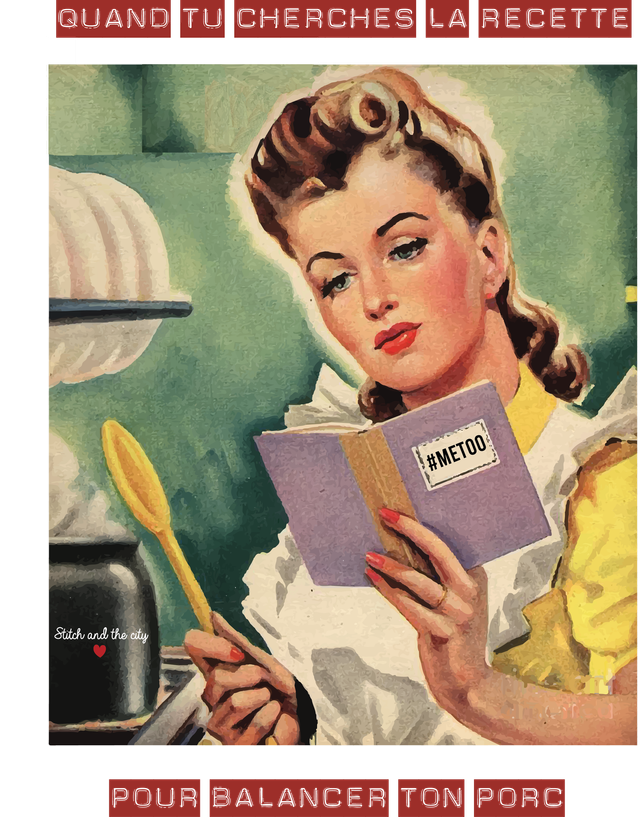 Affiche Quand tu cherches la recette pour balancer ton porc