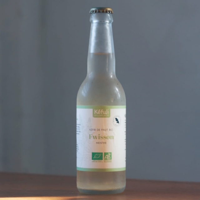 Kéfir menthe bio 33 cl