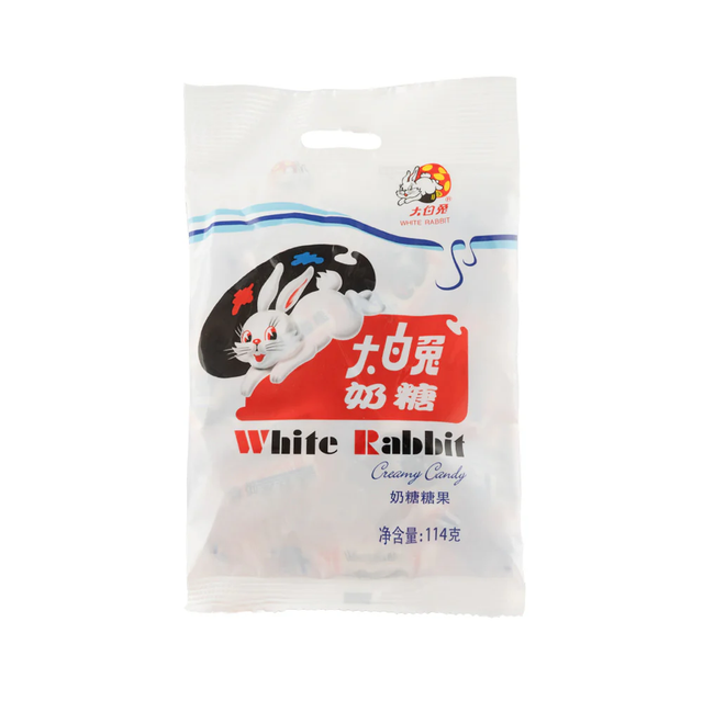 caramella white rabit 大白兔奶糖114g
