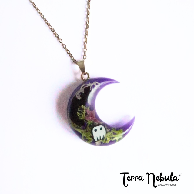 Collier Lune Légendes d'automne 🎃| CO47