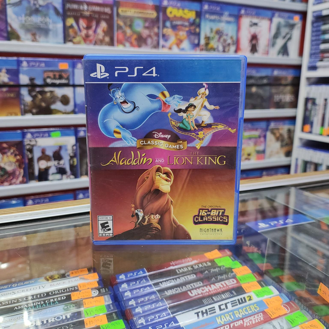 Aladdin And Lion Kong / Classica games Usado