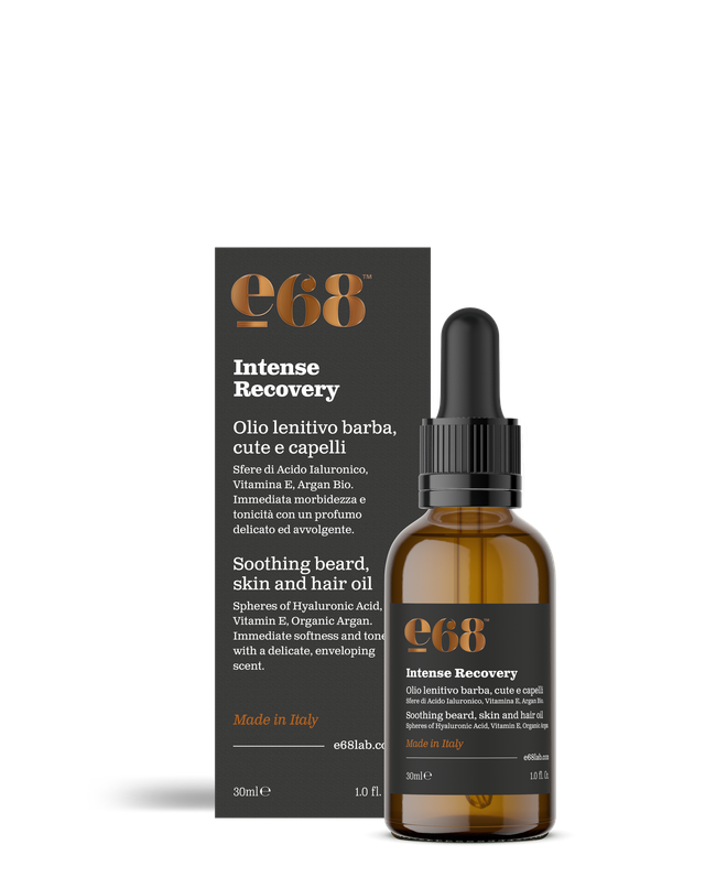  (0142) Καταπραϋντικό Λάδι για Γένια , Δέρμα και Μαλλιά MEN Intense Recovery Soothing Oil for Beard, Skin and Hair 30ML