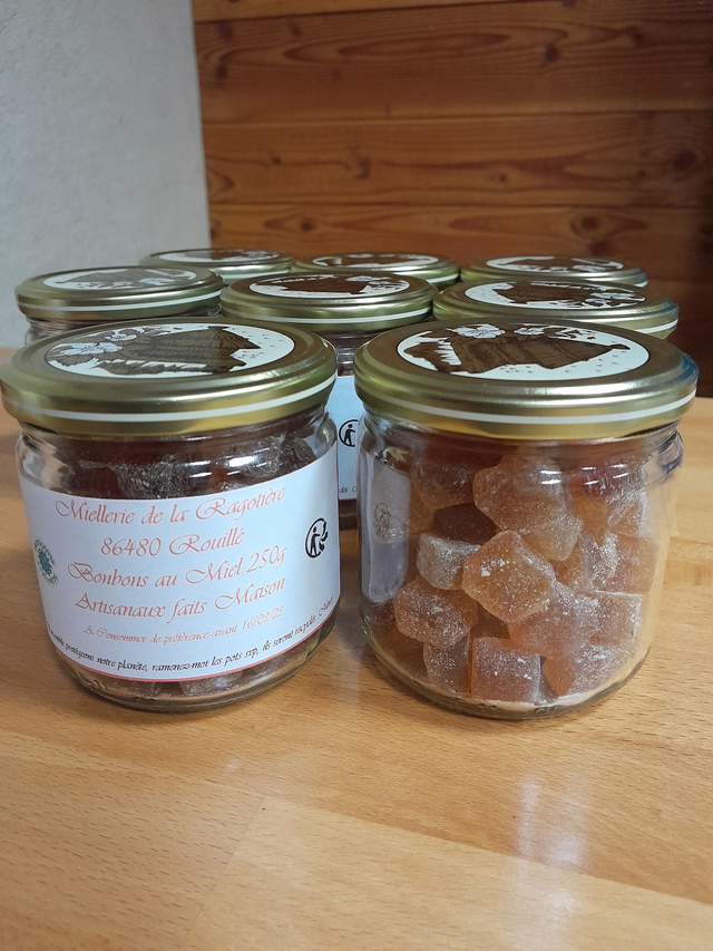 Bonbons au miel fait maison