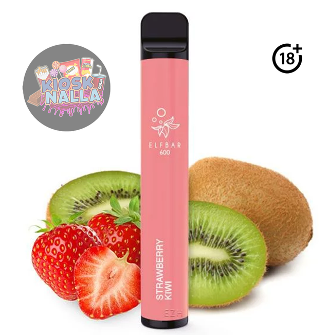 Elfbar 600 Strawberry Kiwi 20mg Nikotin