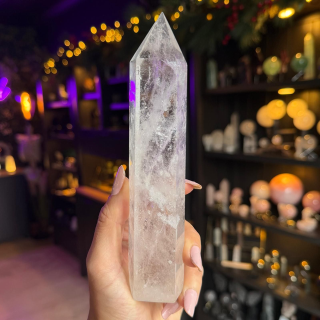 Clear Quartz Tower R53F7