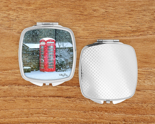"Bolsterstone Telephone Box" Compact Mirror   