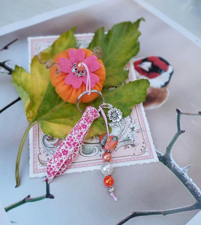 Mini-Citrouille &quot;accroche tout&quot; Clémentine