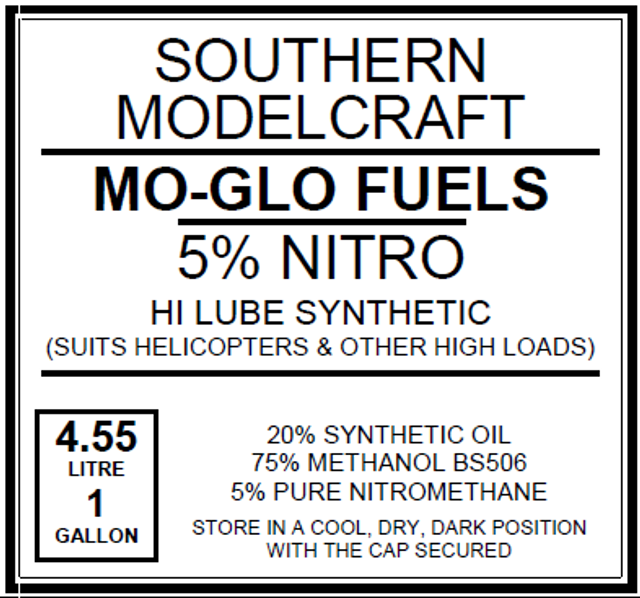 5% Nitro Hi Lube Synthetic 1 Gallon
