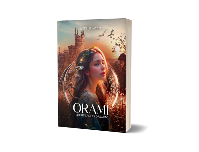 Orami, l&#039;héritière des dragons, fantasy Young Adult, one-shot ,broché