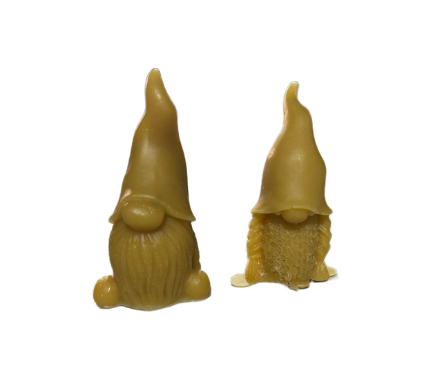 Gnomo - Candela in cera d&#039;api naturale