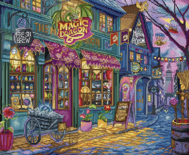 The Magic Dragon Shop Cross Stitch Kit - Letitstitch