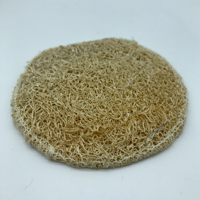Porte-savon luffa rond