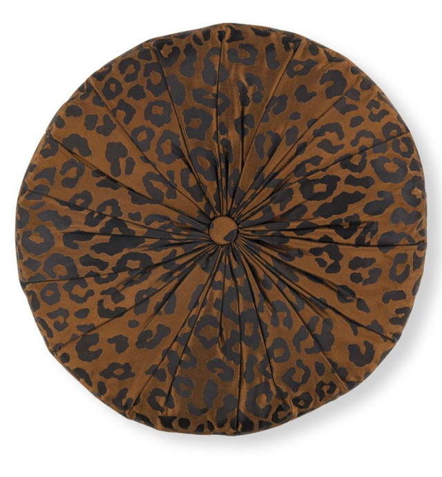 Saskia by Temperley Round Copper Cushion